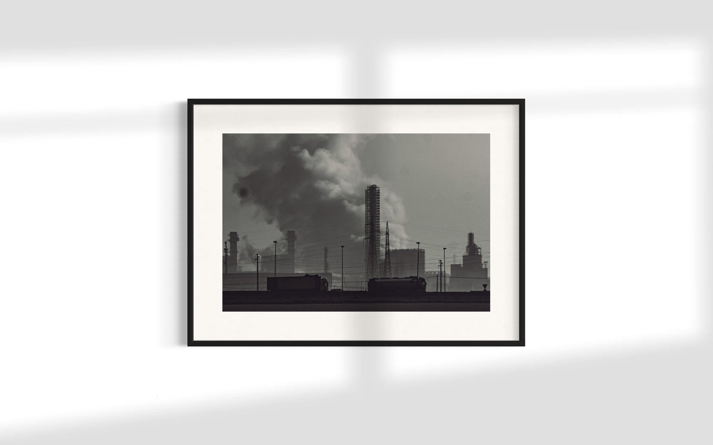 Ferrara's industrial hub - White