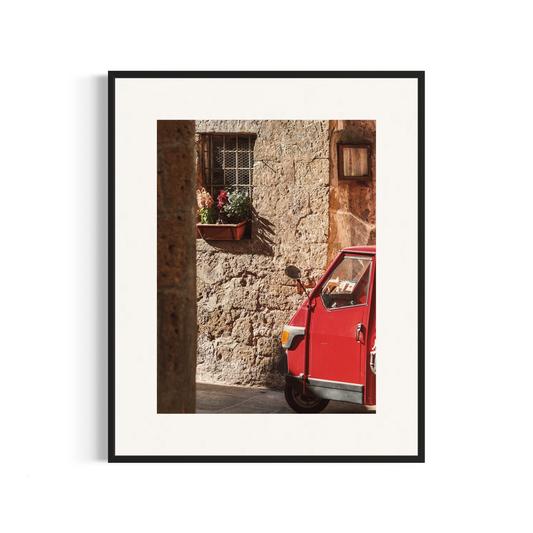 Ape car, Pitigliano, Italy